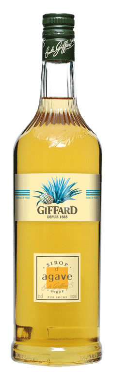 This Agave syrup is made 100 % form agave plants from Mexico. The concentrated juice from the heart of the agave is exctracted and used to create the syrup.
This syrup presents a sweetening power twice more important than sugar cane (therefore generally used in smaller quantities) and a very low Glycemic Index. On the nose it has sweet aromatic and very slight honey notes and presents a beautiful honey colour.  Despite being slightly thick, this syrup will perfectly dissolve in hot and cold drinks. 